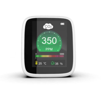 Vue de face du détecteur de concentration de CO2