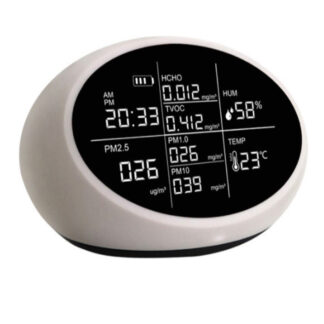 Détecteur de CO2 vue de trois quart